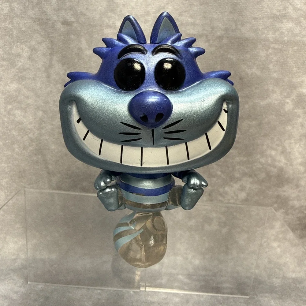 Funko Pop Alice in Wonderland Alice Curtsying Metallic Cheshire Cat March Hare